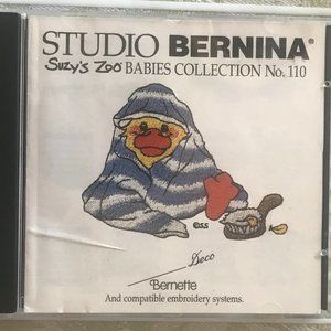 Suzy’s Zoo Babies Collection Embroidery Card No110
